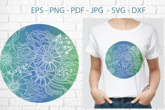 Download Bohemian Flower Mandala - Bohemian Collection